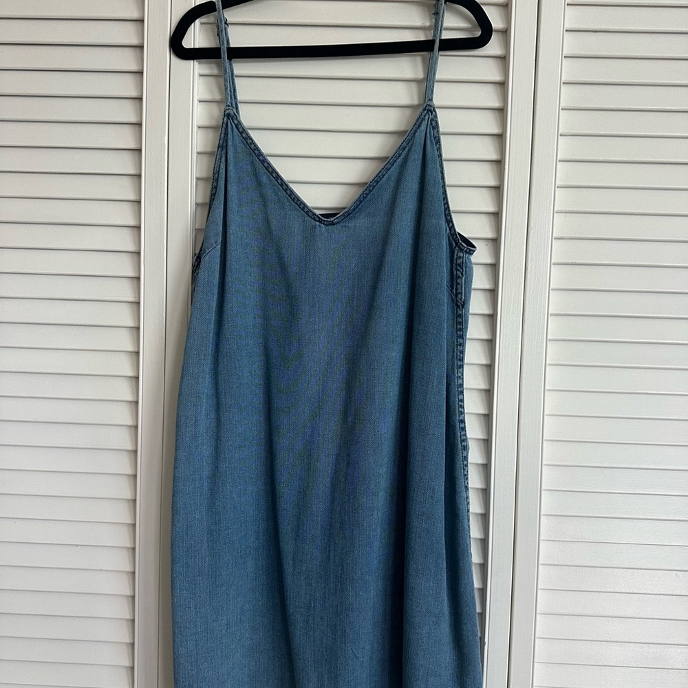 Blue Denim  Dress